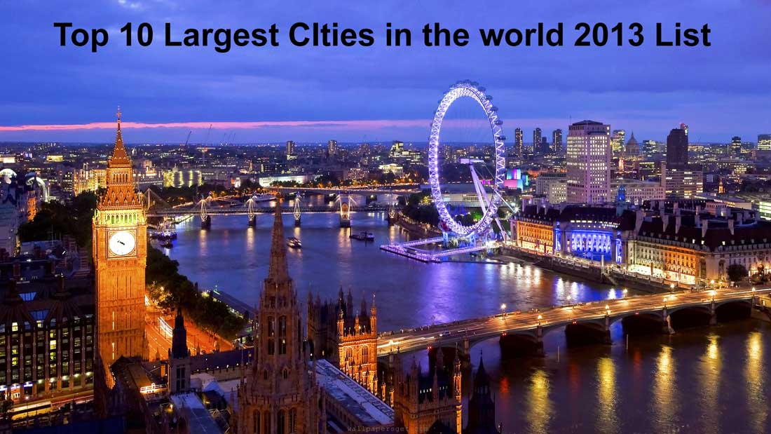 Top 10 Largest Cities of the world | What is the Largest city in the world,What is the Largest City in the World by Population,largest cities in the world, largest city in the world