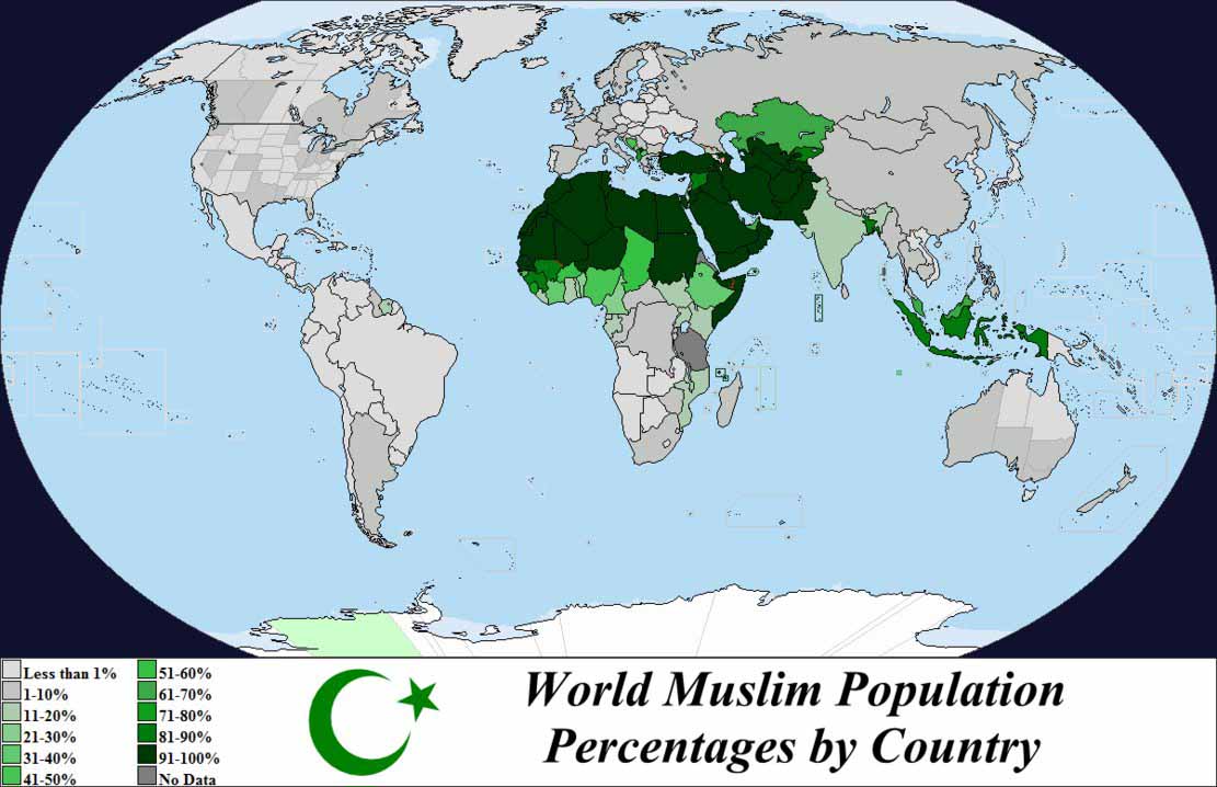 Top 10 Countries With Largest Muslim Population In The World