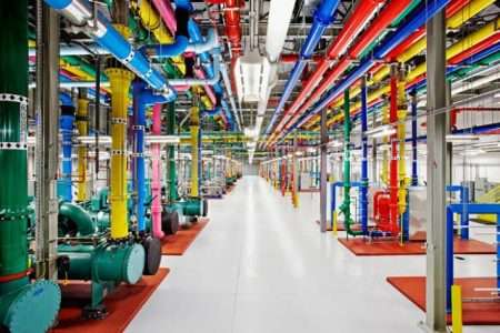 Google data center, the countries of