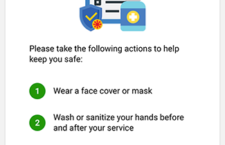 COVID-19 security features 