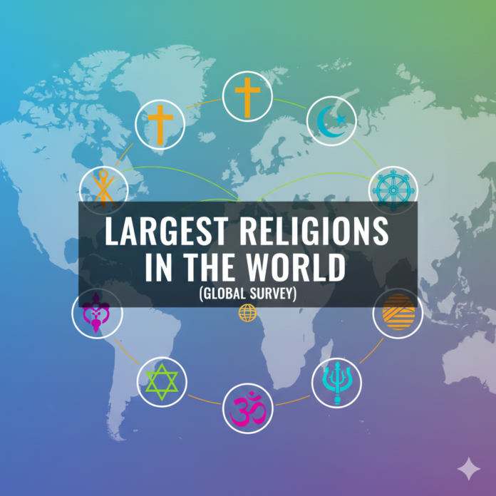 largest-religions-in-world top religions in the world